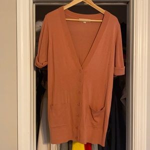 Cute button down short sleeved Loft cardigan